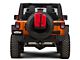 MORryde Spare Tire Jerry Can Holder with Tall Tray (87-18 Jeep Wrangler YJ, TJ & JK)