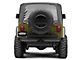 MORryde Spare Tire Jerry Can Holder with Tall Tray (87-18 Jeep Wrangler YJ, TJ & JK)