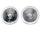 Delta Lights 7-Inch Halo Classic Xenon Headlights; Chrome Housing; Clear Lens (97-06 Jeep Wrangler TJ)