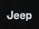 Lloyd Ultimat Cargo Mat with Jeep Logo; Black (07-10 Jeep Wrangler JK 4-Door)