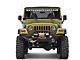 Rugged Ridge 3.50-Inch Round LED Lights with Windshield Mounting Brackets (97-06 Jeep Wrangler TJ)