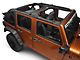 Rugged Ridge XHD Sailcloth Soft Top with Spring Assist and Tinted Windows; Black Diamond (07-09 Jeep Wrangler JK 4-Door)