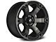 Fuel Wheels Beast Matte Black Machined Wheel; 18x9 (07-18 Jeep Wrangler JK)