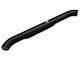 Big Step 4-Inch Round Side Step Bars; Textured Black (07-18 Jeep Wrangler JK 2-Door)