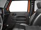 SEC10 Interior Door Shield; Gloss Black (07-10 Jeep Wrangler JK 4-Door)