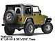 Mammoth 8 Simulated Beadlock Style Anthracite Wheel; 15x8 (97-06 Jeep Wrangler TJ)