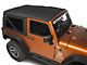 Rugged Ridge Replacement Soft Top with Tinted Windows; Black Diamond (10-18 Jeep Wrangler JK 2-Door)