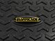 Barricade All-Terrain Rear Floor Mat; Black (87-95 Jeep Wrangler YJ)