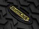 Barricade Front and Rear Floor Mats; Black (87-95 Jeep Wrangler YJ)