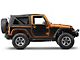 Rugged Ridge Magnetic Protection Panel Kit; Matte Black (07-18 Jeep Wrangler JK 2-Door)