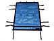 JTopsUSA Safari Mesh Shade Top; Blue (07-18 Jeep Wrangler JK 2-Door)