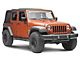 Rugged Ridge Window Visors; Carbon Fiber Finish (07-18 Jeep Wrangler JK 4-Door)