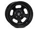 Rugged Ridge Trail Runner Classic Black Steel Wheel with Center Cap; 17x9; -12mm Offset (07-18 Jeep Wrangler JK)