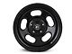 Rugged Ridge Trail Runner Classic Black Steel Wheel with Center Cap; 17x9; -12mm Offset (07-18 Jeep Wrangler JK)