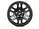 Fuel Wheels Recoil Matte Black Wheel; 17x8.5 (18-24 Jeep Wrangler JL)