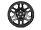 Fuel Wheels Recoil Matte Black Wheel; 17x8.5 (07-18 Jeep Wrangler JK)