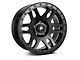 Fuel Wheels Recoil Matte Black Wheel; 18x9 (07-18 Jeep Wrangler JK)