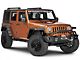 Teraflex Nebo Roof Rack Main Rail Kit; Black (11-18 Jeep Wrangler JK 4-Door)