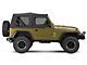 Factory Replacement Soft Top with Clear Windows; Black Diamond (97-06 Jeep Wrangler TJ w/ Half Doors, Excluding Unlimited)