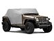 Waterproof Cab Cover with Door Flaps; Gray (07-18 Jeep Wrangler JK 4-Door)