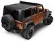 Bestop Sunrider for Factory Hard Tops; Black Diamond (07-18 Jeep Wrangler JK)