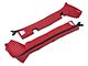 Dirty Dog 4x4 Replacement Roll Bar Cover; Red (07-18 Jeep Wrangler JK 2-Door)