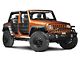 JTopsUSA Black Mesh Trail Door Skins for Barricade Adventure Tube Doors (07-18 Jeep Wrangler JK 4-Door)