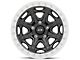 DV8 Offroad True Beadlock Matte Black Wheel; 17x8.5; -20mm Offset (07-18 Jeep Wrangler JK)