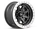 DV8 Offroad True Beadlock Matte Black Wheel; 17x8.5; -20mm Offset (07-18 Jeep Wrangler JK)