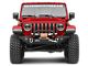 DV8 Offroad LFS-7 Steel Mid Width Front Bumper with LED Lights (18-24 Jeep Wrangler JL)