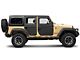 Bestop 2-Piece Full Fabric Doors; Black Diamond (07-18 Jeep Wrangler JK)