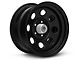 Mammoth D Window Black Steel 15x10 Wheel and BF Goodrich All Terrain TA KO2 35x12.50R15 Tire Kit (87-06 Jeep Wrangler YJ & TJ)