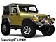 Mammoth Boulder Simulated Beadlock Style Charcoal 15x8 Wheel and BF Goodrich All Terrain TA KO2 35x12.50R15 Tire Kit (87-06 Jeep Wrangler YJ & TJ)