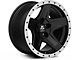 Mammoth Boulder Simulated Beadlock Style Black 15x8 Wheel and BF Goodrich All Terrain TA KO2 35x12.50R15 Tire Kit (87-06 Jeep Wrangler YJ & TJ)