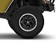 Mammoth 8 Simulated Beadlock Style Black 16x8 Wheel and BF Goodrich All Terrain TA KO2 305/70R16 Tire Kit (87-06 Jeep Wrangler YJ & TJ)