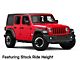 Mammoth 8 Black 16x8 Wheel and BF Goodrich All Terrain TA KO2 305/70R16 Tire Kit (07-18 Jeep Wrangler JK)