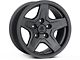 Mammoth Boulder Charcoal 16x8 Wheel and BF Goodrich All Terrain TA KO2 305/70R16 Tire Kit (07-18 Jeep Wrangler JK)