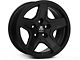 Mammoth Boulder Black 16x8 Wheel and BF Goodrich All Terrain TA KO2 305/70R16 Tire Kit (87-06 Jeep Wrangler YJ & TJ)