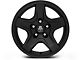 Mammoth Boulder Black 16x8 Wheel and BF Goodrich All Terrain TA KO2 305/70R16 Tire Kit (87-06 Jeep Wrangler YJ & TJ)