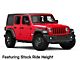 Mammoth Boulder Black 16x8 Wheel and BF Goodrich All Terrain TA KO2 305/70R16 Tire Kit (07-18 Jeep Wrangler JK)