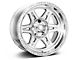 Raceline Renegade Polished Wheel; 17x9; 0mm Offset (18-24 Jeep Wrangler JL)