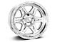 Raceline Renegade Polished Wheel; 17x9 (20-24 Jeep Gladiator JT)