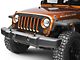 SEC10 Grille Decal; Matte Black (07-18 Jeep Wrangler JK)