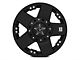 XD Rockstar Matte Black Wheel; 17x8; 10mm Offset (99-04 Jeep Grand Cherokee WJ)