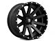 XD Heist Satin Black Wheel; 17x9; 30mm Offset (18-24 Jeep Wrangler JL)