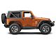 SEC10 Large Mountain Graphic; Matte Black (66-24 Jeep CJ5, CJ7, Wrangler YJ, TJ, JK & JL)