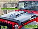 DV8 Offroad Heat Dispersion Vented Hood; Unpainted (07-18 Jeep Wrangler JK)