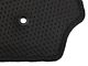 Mopar Premium Carpet Front Floor Mats with Jeep Logo; Dark Slate Gray (07-13 Jeep Wrangler JK 2-Door)