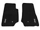 Mopar Premium Carpet Front Floor Mats with Jeep Logo; Dark Slate Gray (07-13 Jeep Wrangler JK 2-Door)