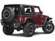 Mopar Factory Style Molded Side Step Bars; Black (07-18 Jeep Wrangler JK 2-Door)